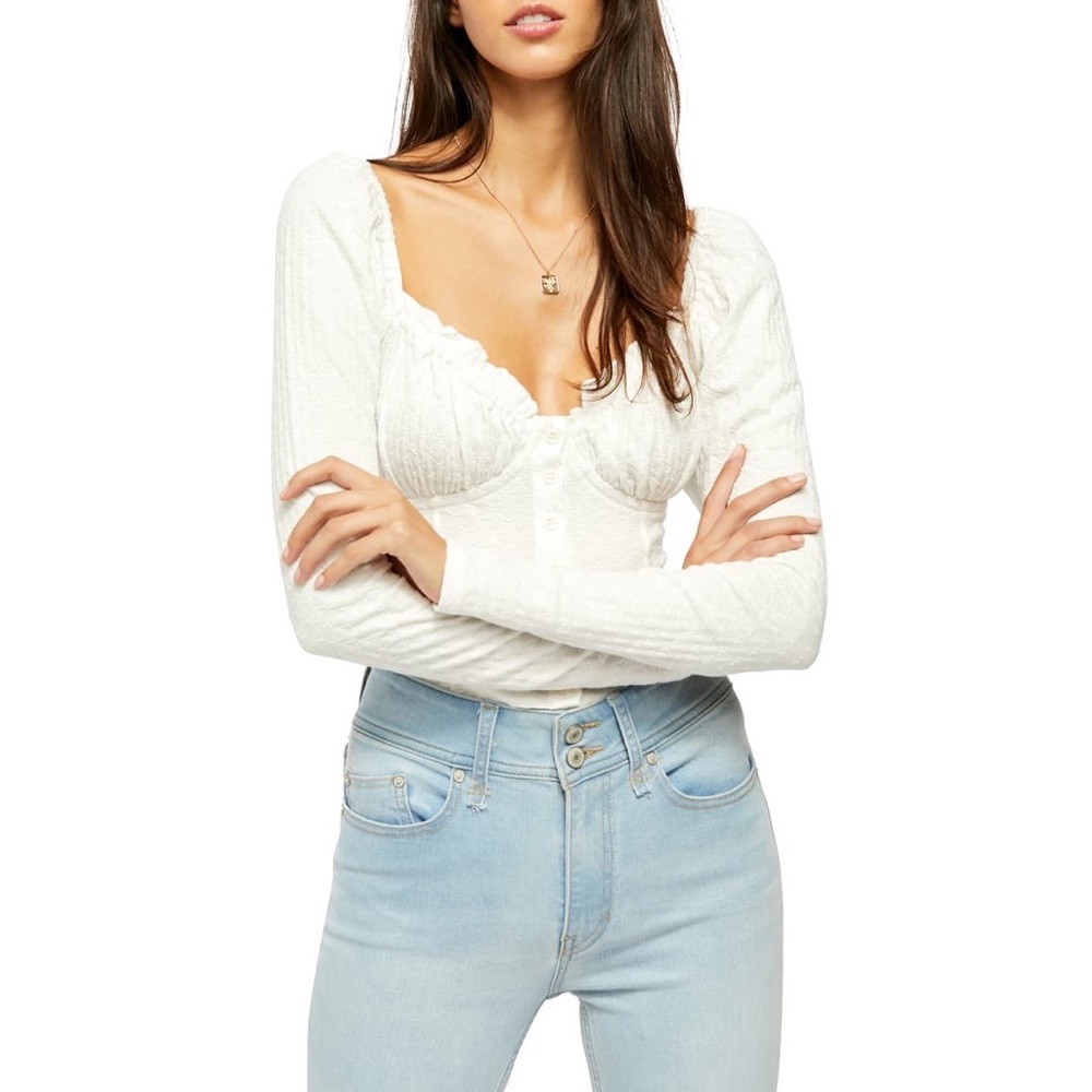 Free People Ladybug Long Sleeve Top